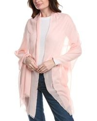 Bruno Magli - Cashmere-Blend Crinkle Wrap - Lyst