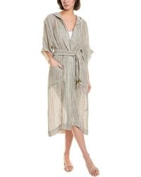 Lisa Marie Fernandez - Linen Beach Poncho - Lyst