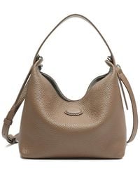 Tiffany & Fred Paris - Quilted Canvas & Leather Top-handle Bag - Lyst