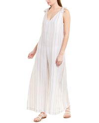 vitamin a linen jumpsuit