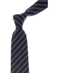 Canali - Diagonal Stripe Silk Tie - Lyst