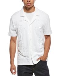 Scotch & Soda - Knit Camp Shirt - Lyst