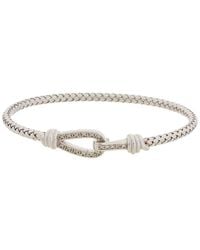 Meshmerise - 18K Rose Vermeil 0.12 Ct. Tw. Diamond Mesh Bangle - Lyst