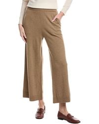 Lafayette 148 New York - Pull On Wide Leg Wool & Cashmere-Blend Pant - Lyst