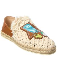 Tod's - Leather Espadrille - Lyst
