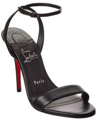 Christian Louboutin - Miss Z 100 Leather Sandal - Lyst