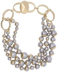Saachi - Half Moon Necklace - Lyst