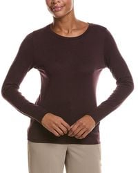 Eileen Fisher - Round Neck Slim T-Shirt - Lyst