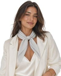 Blue Pacific - Solid Cashmere-Blend Neckerchief - Lyst