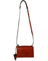 Loewe - Orange Leather Small Barcelona Crossbody (authentic Pre-loved) - Lyst