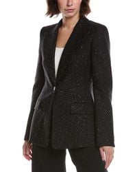 Michael Kors - Georgina Embellished One-button Wool Blazer - Lyst