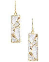 Saachi - 18K Plated Mojave Earrings - Lyst