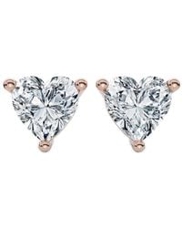 Lab Grown Diamonds - 14K 4.00 Ct. Tw. Lab-Grown Diamond Earrings - Lyst