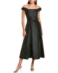 Nicholas - Kaden Bow Off-Shoulder Midi Dress - Lyst