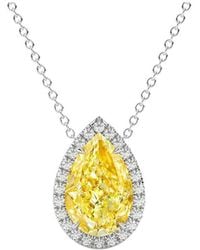 VOWE - 14k 2.50 Ct. Tw. Lab-grown Diamond Necklace - Lyst