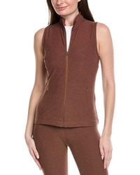 Beyond Yoga - Venice Zip-Front Vest - Lyst