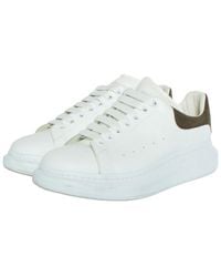 McQueen - Leather Oversized Larry Trainer (authentic Pre-loved) - Lyst