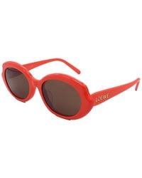 Loewe - Lw40147F 55Mm Sunglasses - Lyst