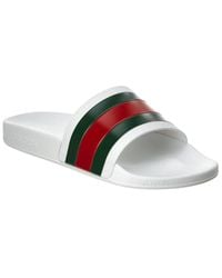 Gucci - Web Slide Sandal - Lyst