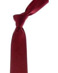 Canali - Golfers/Solid Reversible Silk Tie - Lyst