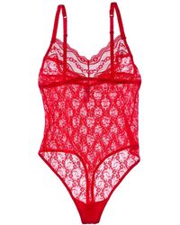 B.tempt'd - Lace Kiss Bodysuit - Lyst