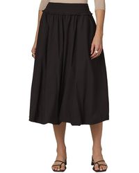 Wit & Wisdom - Smocked Waist Bubble Hem Mini Skirt - Lyst