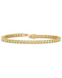 Lab Grown Diamonds - 14K 6.75 Ct. Tw. Lab-Grown Diamond Tennis Bracelet - Lyst
