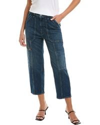 Mother - The Private Zip Pocket Ankle Mile High Straight Leg Jean - Lyst