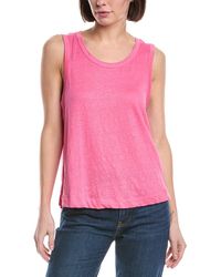 Majestic Filatures - Stretch Linen-Blend Tank Top - Lyst