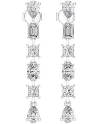 VOWE - 14k 3.00 Ct. Tw. Lab-grown Diamond Earrings - Lyst