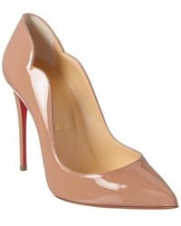 Christian Louboutin - Hot Chick 100 Patent Pump - Lyst