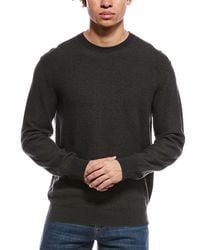 Vince - Geo Jacquard Wool & Cashmere Crewneck Sweatshirt - Lyst
