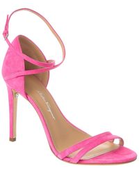Ferragamo - Ines Xs Suede Sandal - Lyst