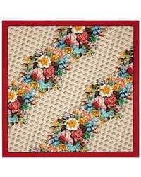 Gucci - Silk Bandana/Square Scarf - Lyst