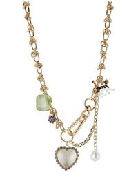 Sphera Milano - Plated 17.5Mm Pearl Cz Necklace - Lyst
