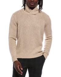Autumn Cashmere - Lofty Wool & Cashmere-Blend Shawl Collar Sweater - Lyst