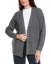 Hannah Rose - Shaker Long Wool & Cashmere-Blend Cardigan - Lyst
