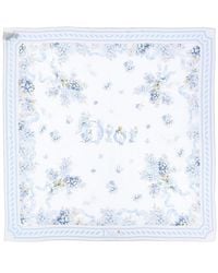 Dior - Lilac Silk Scarf - Lyst