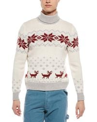 Eleventy - 100% Cashmere Turtleneck Sweater - Lyst