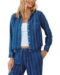 Bella Dahl - Cropped Shirt - Lyst