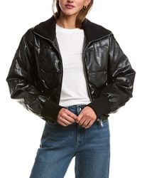 Lamarque - Lumina Cropped Faux Leather Jacket - Lyst