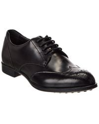 Tod's - Leather Oxford - Lyst