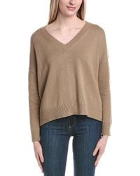 Minnie Rose - Boxy Cashmere-Blend Sweater - Lyst