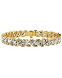 Lab Grown Diamonds - 14K 11.50 Ct. Tw. Lab-Grown Diamond Tennis Bracelet - Lyst
