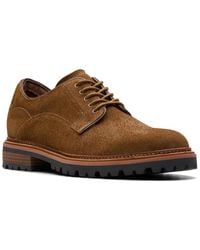 Clarks - Clarkridge Low Suede Oxford - Lyst