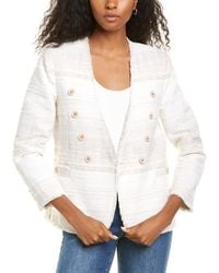 J.McLaughlin Christal Tweed Jacket - White