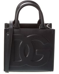 Dolce & Gabbana - Dg Daily Mini Leather Shopper Tote - Lyst