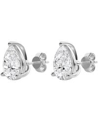 Diana M. Jewels - Diana M. Fine Jewelry 14k 0.51 Ct. Tw. Lab Grown Diamond Studs - Lyst
