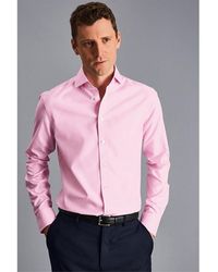 Charles Tyrwhitt - Non-iron Twill Cutaway Slim Fit Shirt - Lyst
