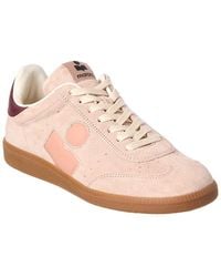 Isabel Marant - Leather & Suede Sneaker - Lyst
